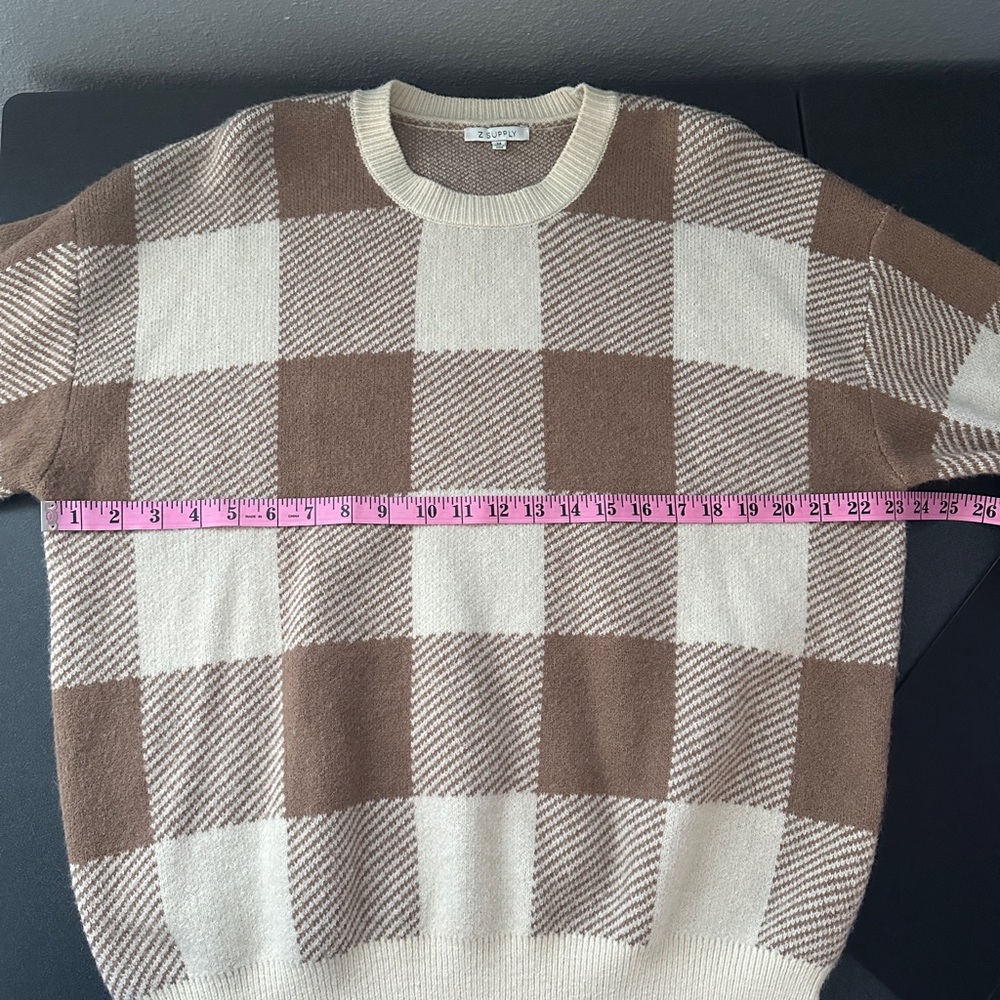 Z Supply Check You Later Sweater Campfire - Picture 7 of 8